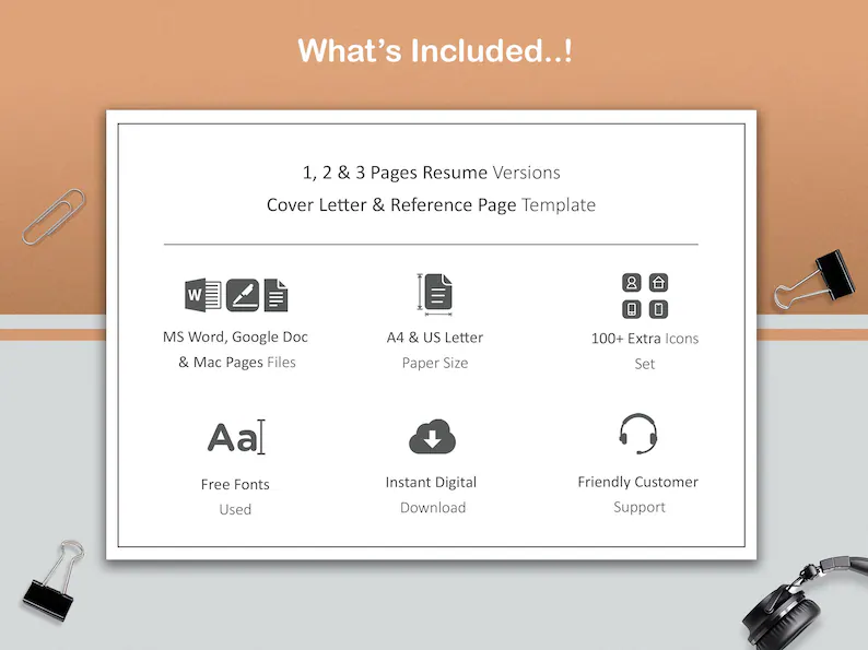 Executive Resume | Professional CV for Manager | Resume Template for Word, Mac Pages | Business Resume Template | Modern Resume Download - Image 6